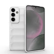 For Samsung Galaxy S25+ 5G Magic Shield TPU + Flannel Phone Case(White) - Galaxy S25+ 5G Cases by PMC Jewellery | Online Shopping South Africa | PMC Jewellery | Buy Now Pay Later Mobicred