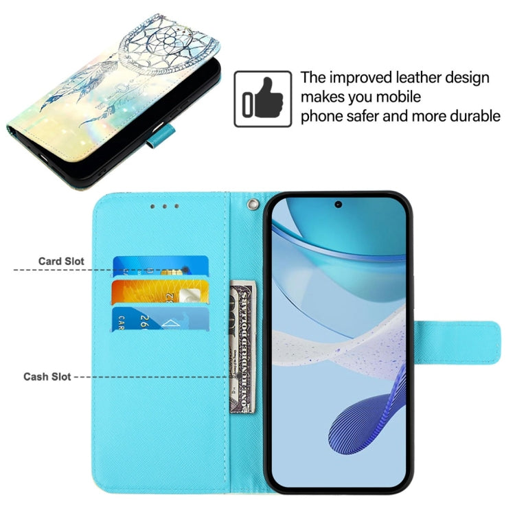 For Honor Magic6 Pro Global 3D Painting Horizontal Flip Leather Phone Case(Dream Wind Chimes)