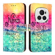 For Honor Magic6 Pro Global 3D Painting Horizontal Flip Leather Phone Case(Chasing Dreams)