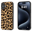 For iPhone 16 Black Frame Leopard Phone Case(Leopard Print) - iPhone 16 Cases by PMC TechLife | Online Shopping South Africa | PMC TechLife | Buy Now Pay Later Mobicred