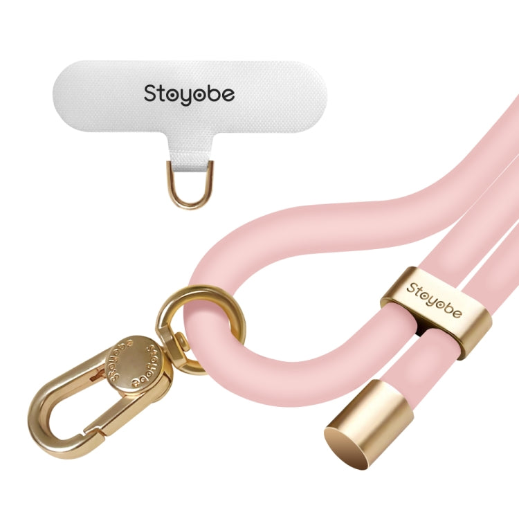 DUX DUICS PL-ONE Universal Silicone Phone Lanyard(Pink)