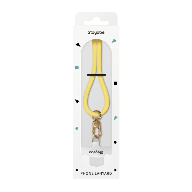 DUX DUICS PL-ONE Universal Silicone Phone Lanyard(Yellow)