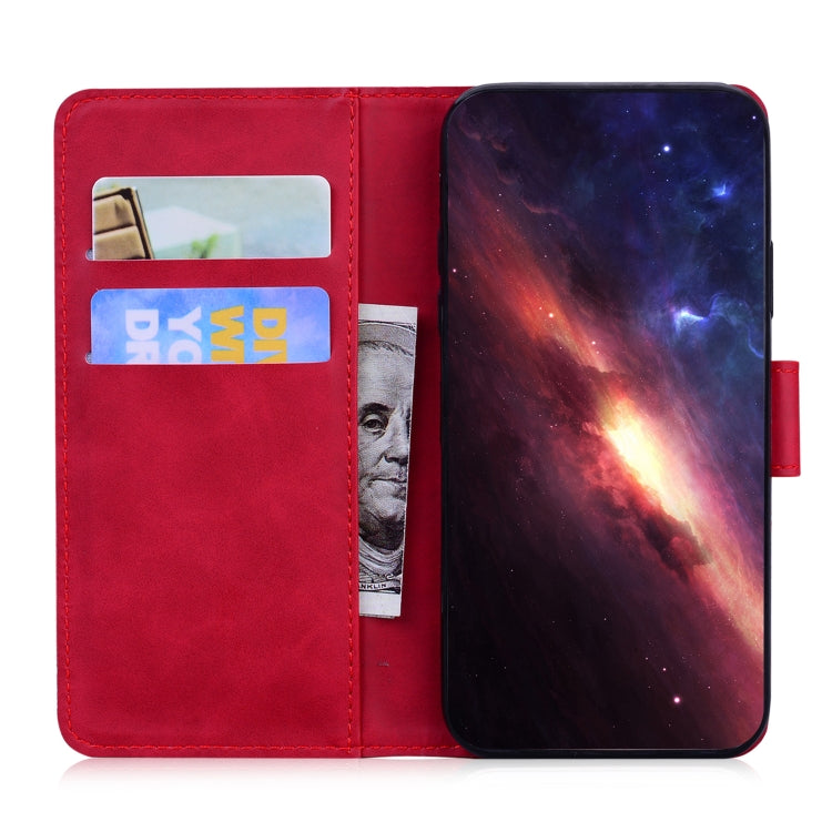 For Redmi K70 / K70 Pro Tiger Embossing Pattern Flip Leather Phone Case(Red)