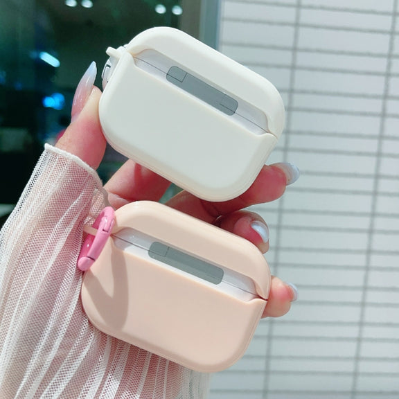 For AirPods 2 / 1 Fresh 3D Piglet Pattern Earbuds Box PC Case
