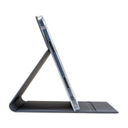 For Teclast T50 HD / T50 Max Anti-slip Texture Smart Tablet Leather Folio Case(Dark Blue)