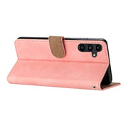 For Samsung Galaxy S25+ 5G Seven Butterflies Embossed Leather Phone Case(Pink)