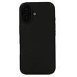 For iPhone 16 Liquid Silicone Phone Case(Black) - iPhone 16 Cases by PMC TechLife | Online Shopping South Africa | PMC TechLife | Buy Now Pay Later Mobicred