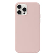 For iPhone 16 Pro Liquid Silicone Phone Case(Sand Pink)