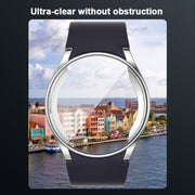 For Samsung Galaxy Watch FE 40mm Full Coverage Electroplated TPU Watch Protective Case(Rose Gold)