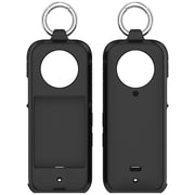 For Insta360 X3 Portable Silicone Protective Case(Black)