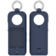 For Insta360 X3 Portable Silicone Protective Case(Midnight Blue)