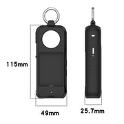 For Insta360 X3 Portable Silicone Protective Case(White)