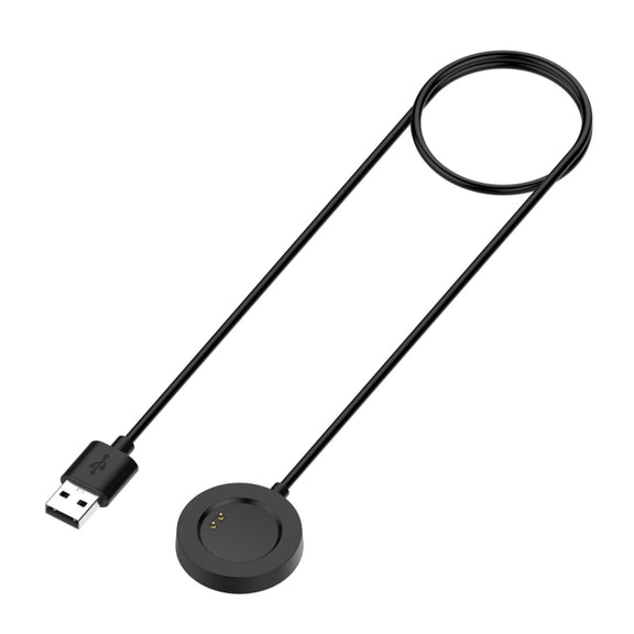 For SKG V9 / V9 Pro Smart Watch Magnetic Charging Cable, Length: 1m(Black)