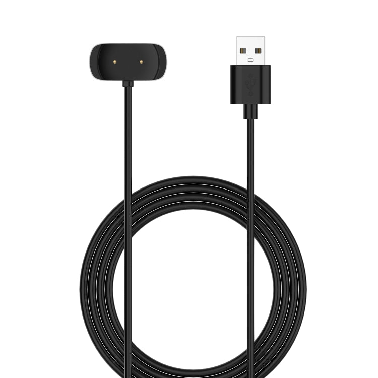 For Amazfit Bip 5 Unity A2324 Smart Watch Magnetic Charging Cable, Length: 1m(Black)