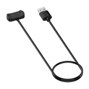 For Amazfit Bip 5 Unity A2324 Smart Watch Magnetic Charging Cable, Length: 1m(Black)