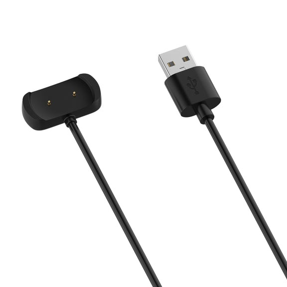 For Amazfit Bip 5 Unity A2324 Smart Watch Magnetic Charging Cable, Length: 1m(Black)
