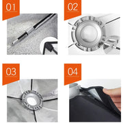 Godox Octagon Softbox Flash Speedlite Studio Photo Light Soft Box with Bowens Mount, Size:95cm