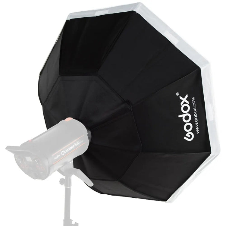 Godox Octagon Softbox Flash Speedlite Studio Photo Light Soft Box with Bowens Mount, Size:140cm