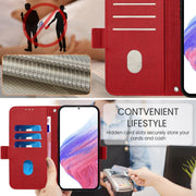 For Redmi K70 Ultra 5G Global Embossed Rose RFID Anti-theft Leather Phone Case(Red)