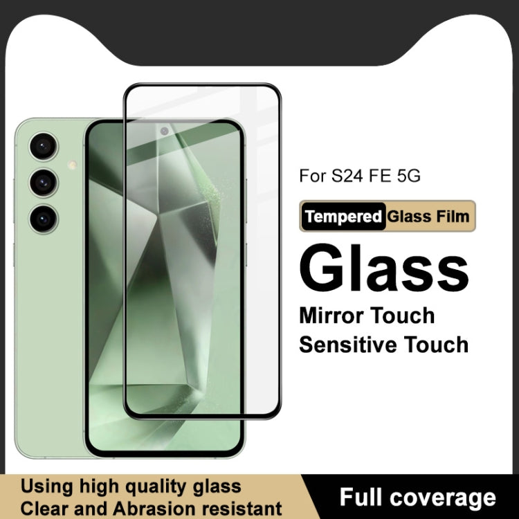For Samsung Galaxy S24 FE 5G imak 9H Surface Hardness Full Screen Tempered Glass Film Pro+ Series