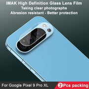 For Google Pixel 9 Pro XL 2pcs/Set imak HD Glass Lens Film, Scaled Down Version