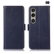 For Sony Xperia 1 VI Magnetic Crazy Horse Texture Genuine Leather RFID Phone Case(Blue) - Sony Cases by PMC TechLife | Online Shopping South Africa | PMC TechLife | Buy Now Pay Later Mobicred