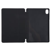 For Huawei MatePad 11.5 S GEBEI 3-folding Holder Shockproof Flip Leather Tablet Case(Black)