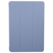 For Huawei MatePad 11.5 S GEBEI 3-folding Holder Shockproof Flip Leather Tablet Case(Purple)