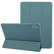 For Huawei MatePad 11.5 S GEBEI 3-folding Holder Shockproof Flip Leather Tablet Case(Dark Green) - free shipping - PMc TechLife - Order now!