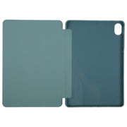 For Huawei MatePad 11.5 S GEBEI 3-folding Holder Shockproof Flip Leather Tablet Case(Dark Green)