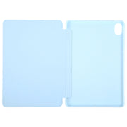 For Huawei MatePad 11.5 S GEBEI 3-folding Holder Shockproof Flip Leather Tablet Case(Sky Blue)