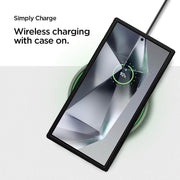For Samsung Galaxy S25 Ultra 5G Acrylic+TPU Transparent Shockproof Phone Case(Black)