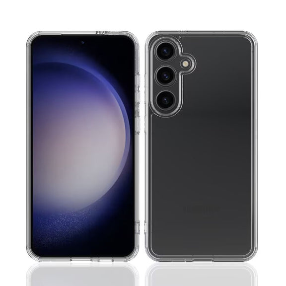 For Samsung Galaxy S25+ 5G Scratchproof Acrylic TPU Phone Case(Transparent)