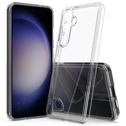 For Samsung Galaxy S25 5G Scratchproof Acrylic TPU Phone Case(Transparent)