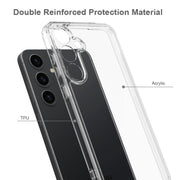 For Samsung Galaxy S25 5G Scratchproof Acrylic TPU Phone Case(Transparent)