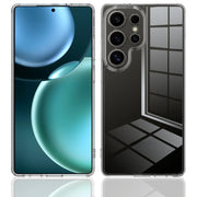 For Samsung Galaxy S25 Ultra 5G Scratchproof Acrylic TPU Phone Case(Transparent)