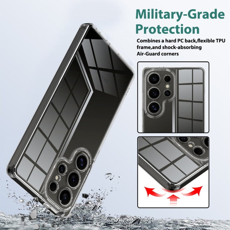 For Samsung Galaxy S25 Ultra 5G Scratchproof Acrylic TPU Phone Case(Transparent)