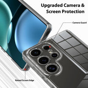 For Samsung Galaxy S25 Ultra 5G Scratchproof Acrylic TPU Phone Case(Transparent)