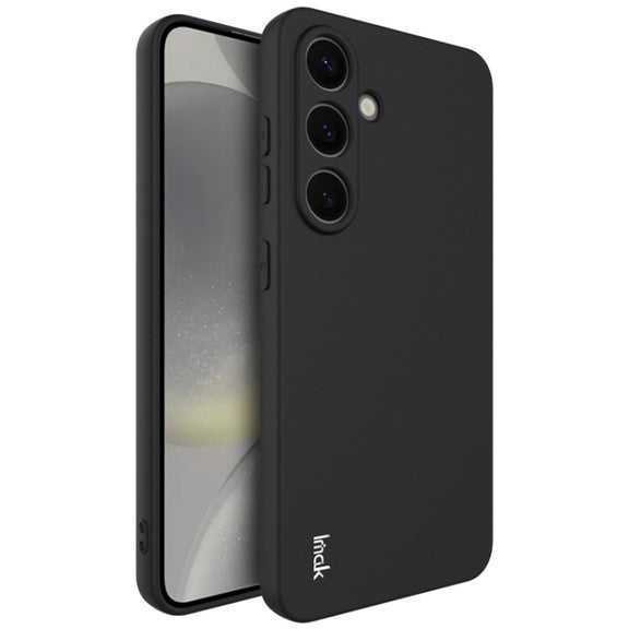 For Samsung Galaxy S25 5G imak UC-3 Series Shockproof Frosted TPU Phone Case(Black)