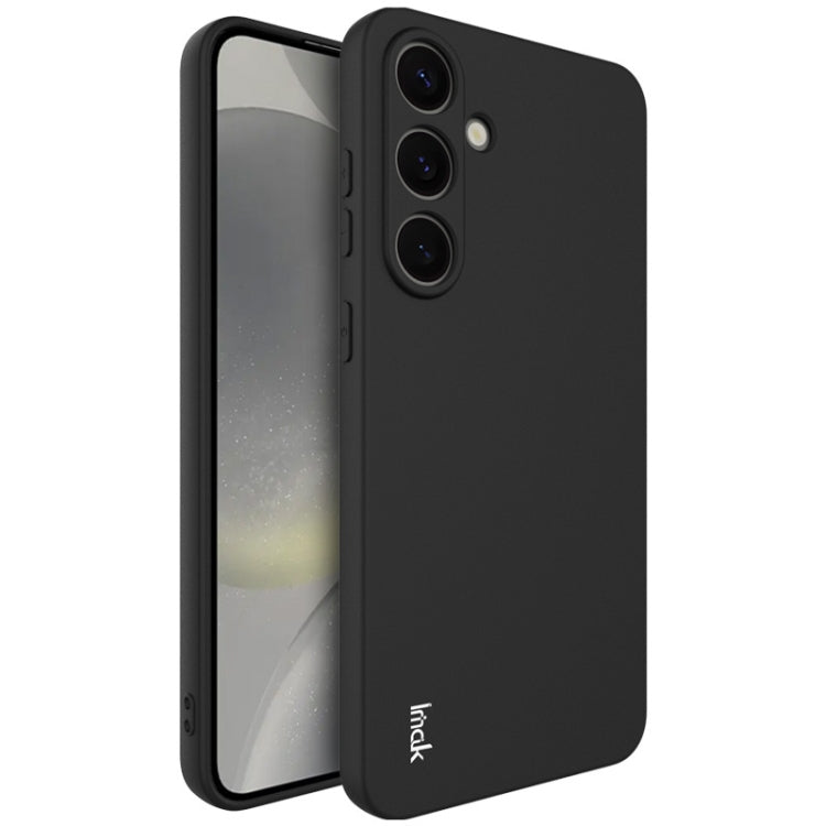 For Samsung Galaxy S25+ 5G imak UC-3 Series Shockproof Frosted TPU Phone Case(Black)