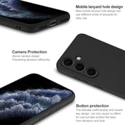 For Samsung Galaxy S25+ 5G imak UC-3 Series Shockproof Frosted TPU Phone Case(Black)