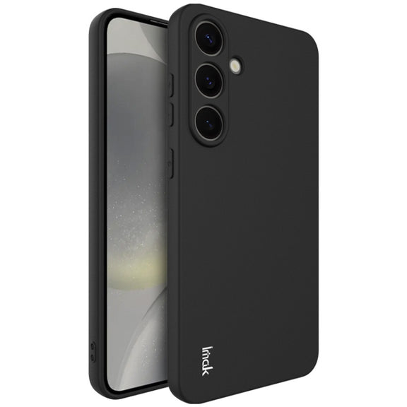 For Samsung Galaxy S25+ 5G imak UC-3 Series Shockproof Frosted TPU Phone Case(Black)