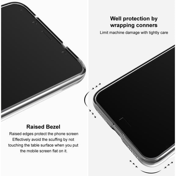 For Google Pixel 9 IMAK UX-5 Series Transparent Shockproof TPU Protective Phone Case(Transparent)