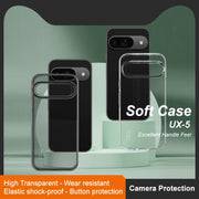 For Google Pixel 9 Pro IMAK UX-5 Series Transparent Shockproof TPU Protective Phone Case(Transparent)