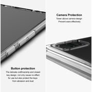 For Google Pixel 9 Pro IMAK UX-5 Series Transparent Shockproof TPU Protective Phone Case(Transparent  Black)