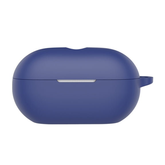 For Beats Solo Buds Wireless Earphones Silicone Protective Case with Hole(Midnight Blue)