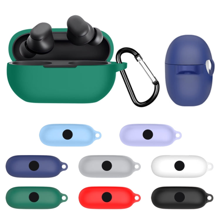 For Beats Solo Buds Wireless Earphones Silicone Protective Case with Hole(Black)