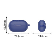 For Beats Solo Buds Wireless Earphones Silicone Protective Case with Hole(Black)