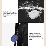 For EDIFIER Lolli Pro 3 Wireless Earphones Silicone Protective Case(Black)