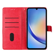 For Blackview A55 Pro Butterflies and Flowers Leather Phone Case(Red)